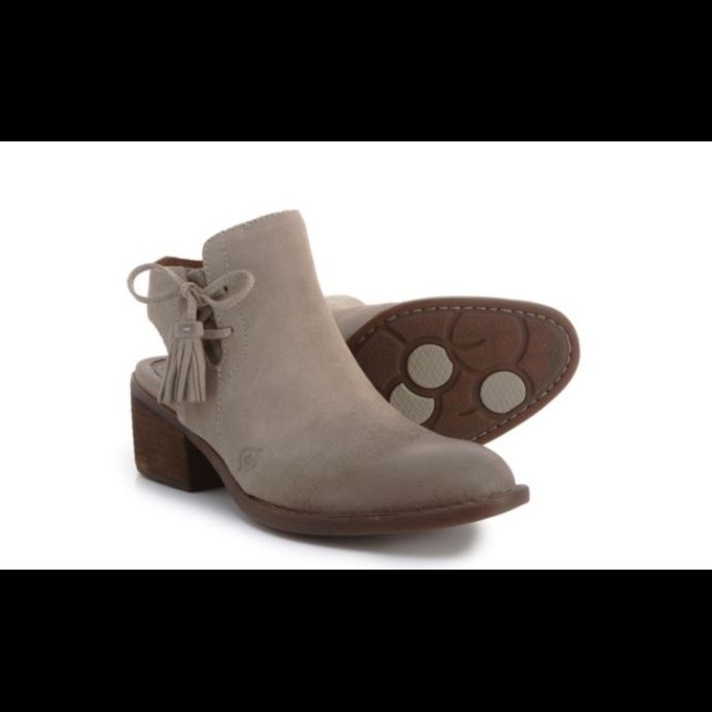 Born Monikah Stone Distressed Ankle Boot Sz 6